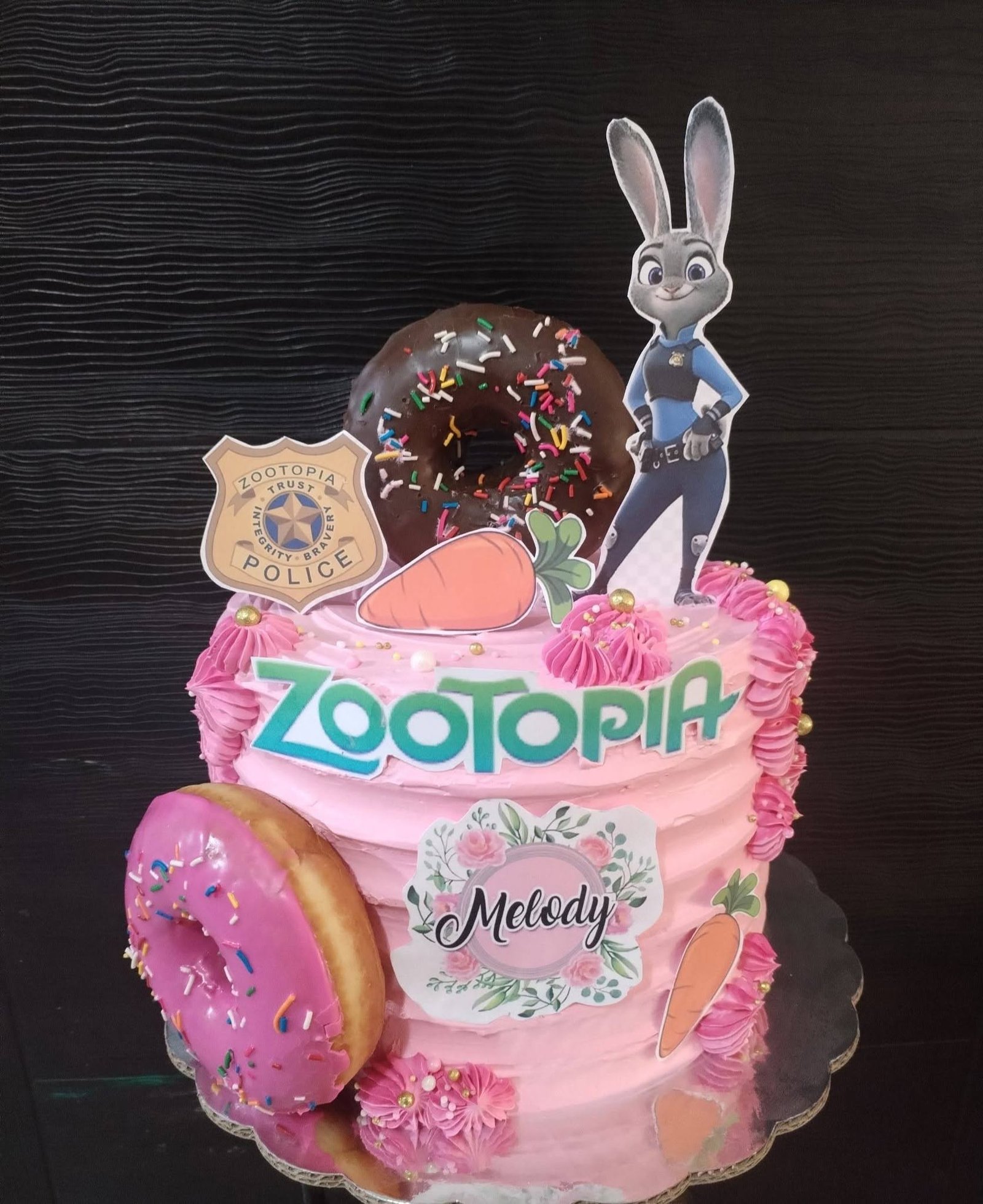 Pastel temático Zootopia